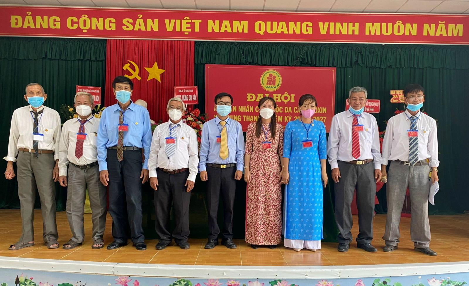 Xã Trung Thạnh, huyện Cờ Đỏ, thành phố Cần Thơ tổ chức Đại hội nhiệm kỳ 2022-2027
